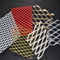 expanded metal mesh screen filter with different pattern
